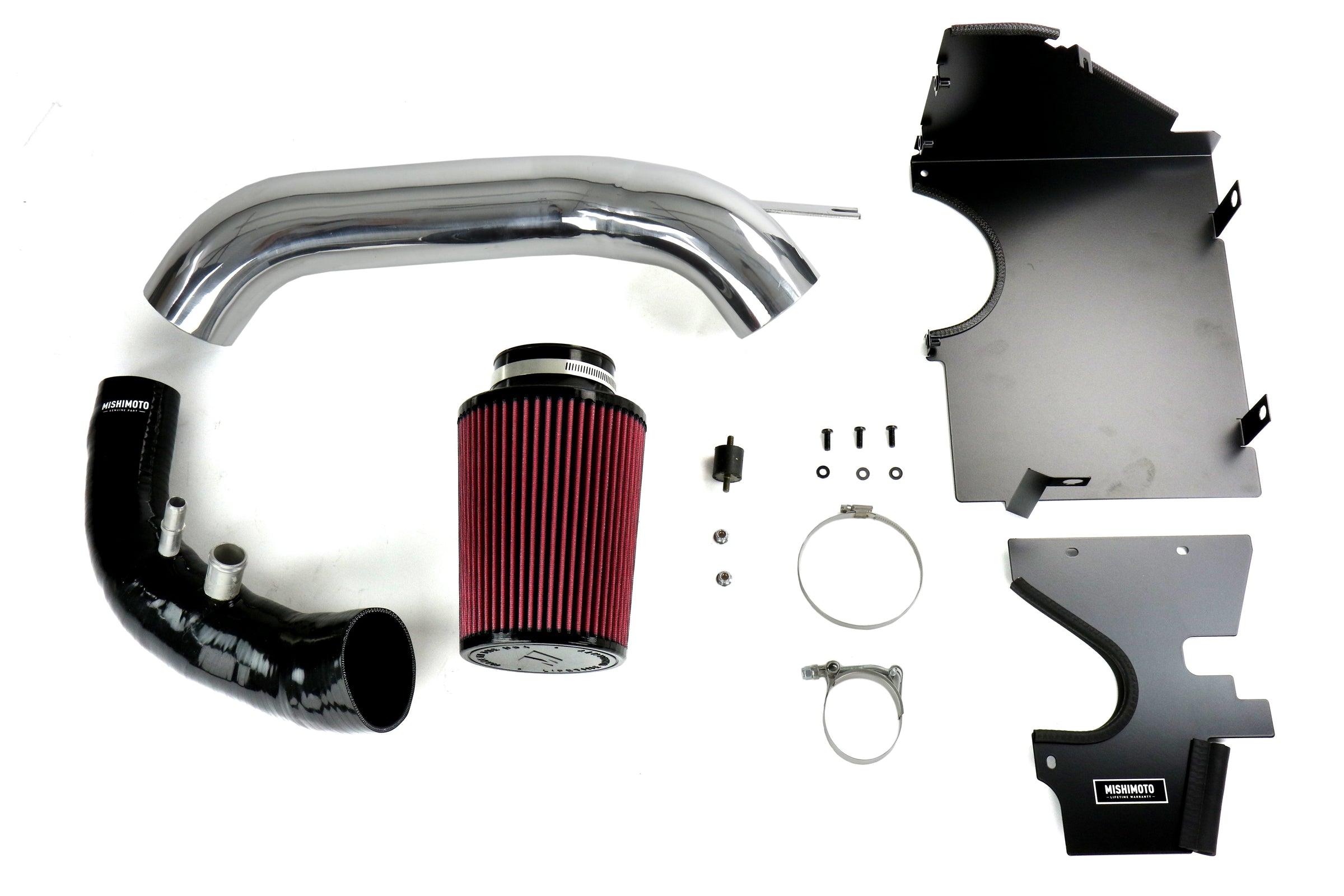 Mishimoto Performance Air Intake Polished - 2015-2017 Ford Mustang EcoBoost