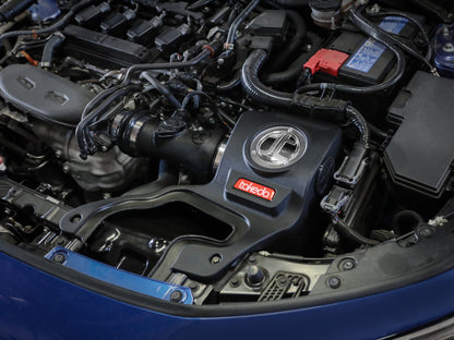 aFe 22-23 Honda Civic L4 1.5L (t) Takeda Momentum Cold Air Intake System w/ Pro DRY S Filter (56-70053D)