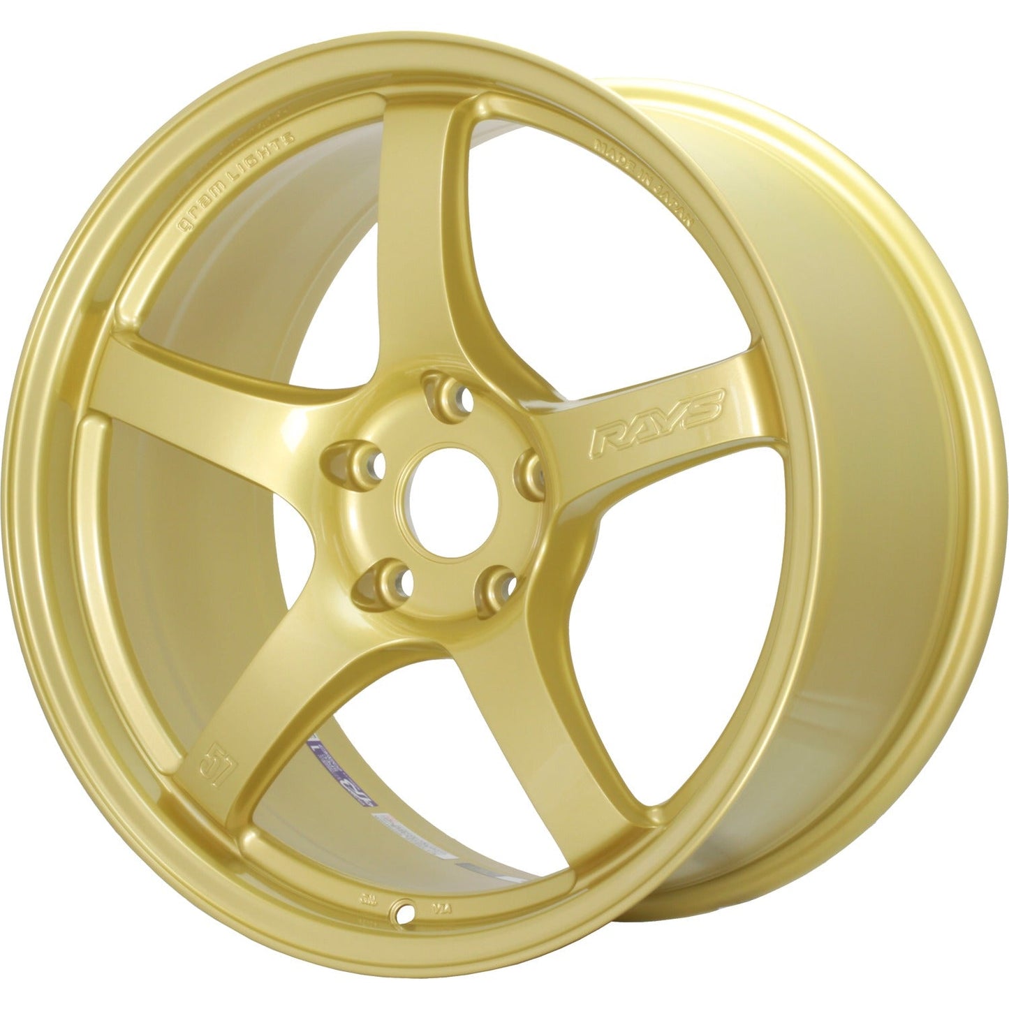 Rays Gram Lights 57CR E8 Gold 19x9.5 +45mm 5x114.3 (Single Wheel) - 2015-2024 Subaru WRX / 2015-2021 STI / 2019-2024 Forester