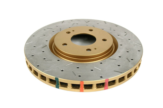 DBA 4000 Series Drilled/Slotted Rotor Single Front - 2003-2006 Mitsubishi Evo 8/9
