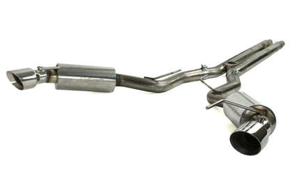 MBRP 3in Street Version Dual Cat Back Exhaust System - 2015-2017 Ford Mustang GT