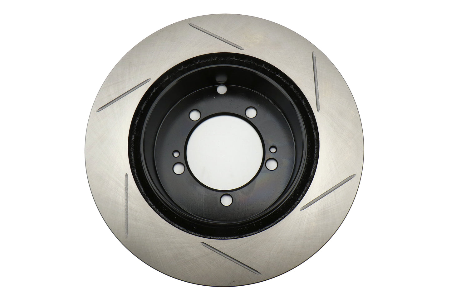 Stoptech Slotted Rear Right Rotor Single - 2003-2006 Mitsubishi Evo 8/9