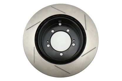 Stoptech Slotted Rear Right Rotor Single - 2003-2006 Mitsubishi Evo 8/9