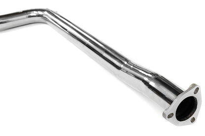 Invidia Q300 Single Exit Cat Back Exhaust - Stainless Steel Tip - 2006-2011 Honda Civic Si Sedan