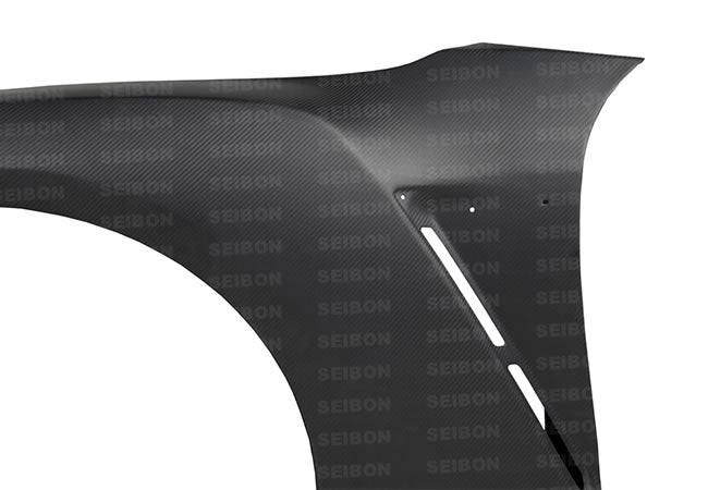 Seibon Dry Carbon Fiber Front Fenders - 2009-2010 Nissan GT-R