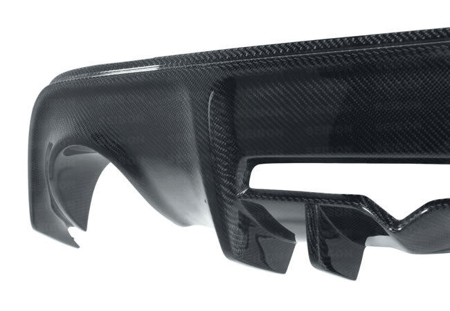 Seibon Carbon Rear Diffuser Cover - 2013-2016 Scion FR-S / 2013-2020 Subaru BRZ / 2017-2019 Toyota 86