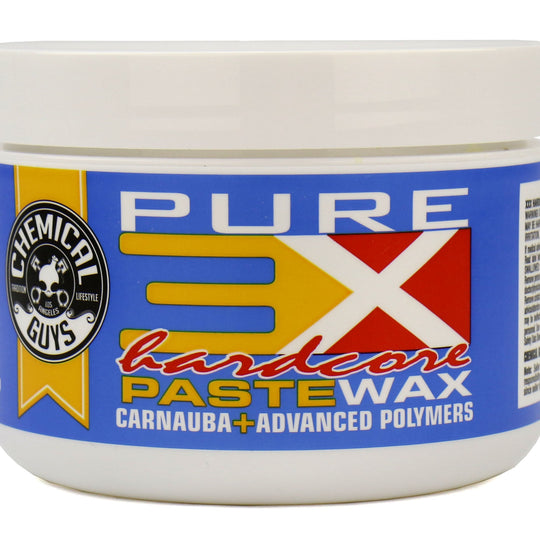 Chemical Guys XXX Hard Core Pure Carnauba Paste Wax (8 oz) - Universal