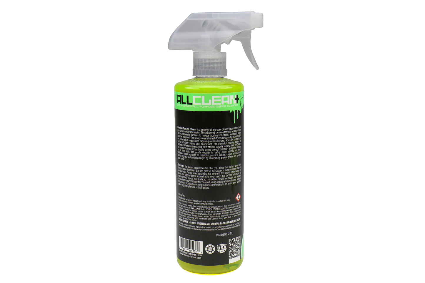 Chemical Guys All Clean+ Citrus Based All Purpose Super Cleaner (16 oz) - Universal