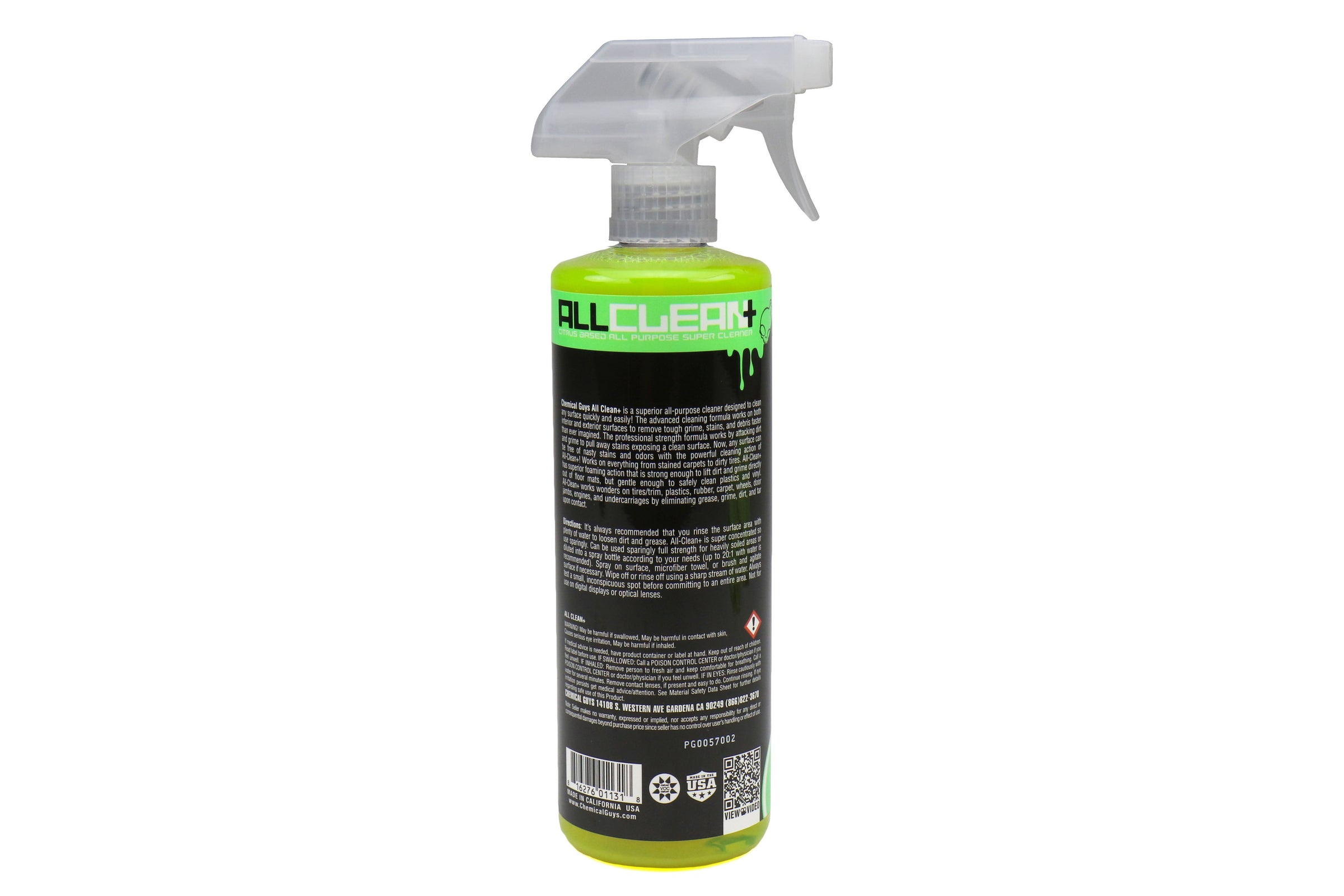Chemical Guys All Clean+ Citrus Based All Purpose Super Cleaner (16 oz) - Universal
