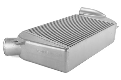 Mishimoto Race Top Mount Intercooler Kit Silver w/ Black Charge Pipe - 2015-2021 Subaru WRX