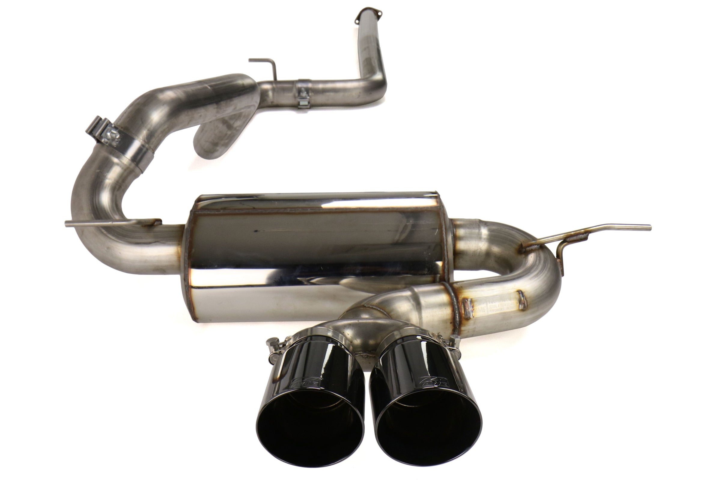 AWE Touring Edition Non-Resonated Cat-Back Exhaust (Diamond Black Tips) - 2013-2018 Ford Focus ST