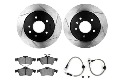 Stoptech Sport Kit Slotted Rear - 2007-2013 Mazdaspeed3