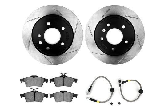Stoptech Sport Kit Slotted Rear - 2007-2013 Mazdaspeed3