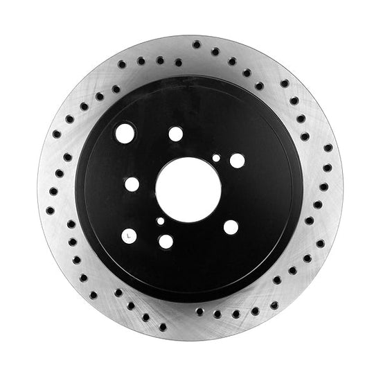 Stoptech Drilled Rear Left Rotor Single - Subaru/Scion Models (inc. 2013-2016 Scion FR-S / 2013-2024 Subaru BRZ / 2017-2024 Toyota GR86)