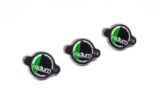 Radium Radiator Cap Type-A 1.1 Bar Black - Universal