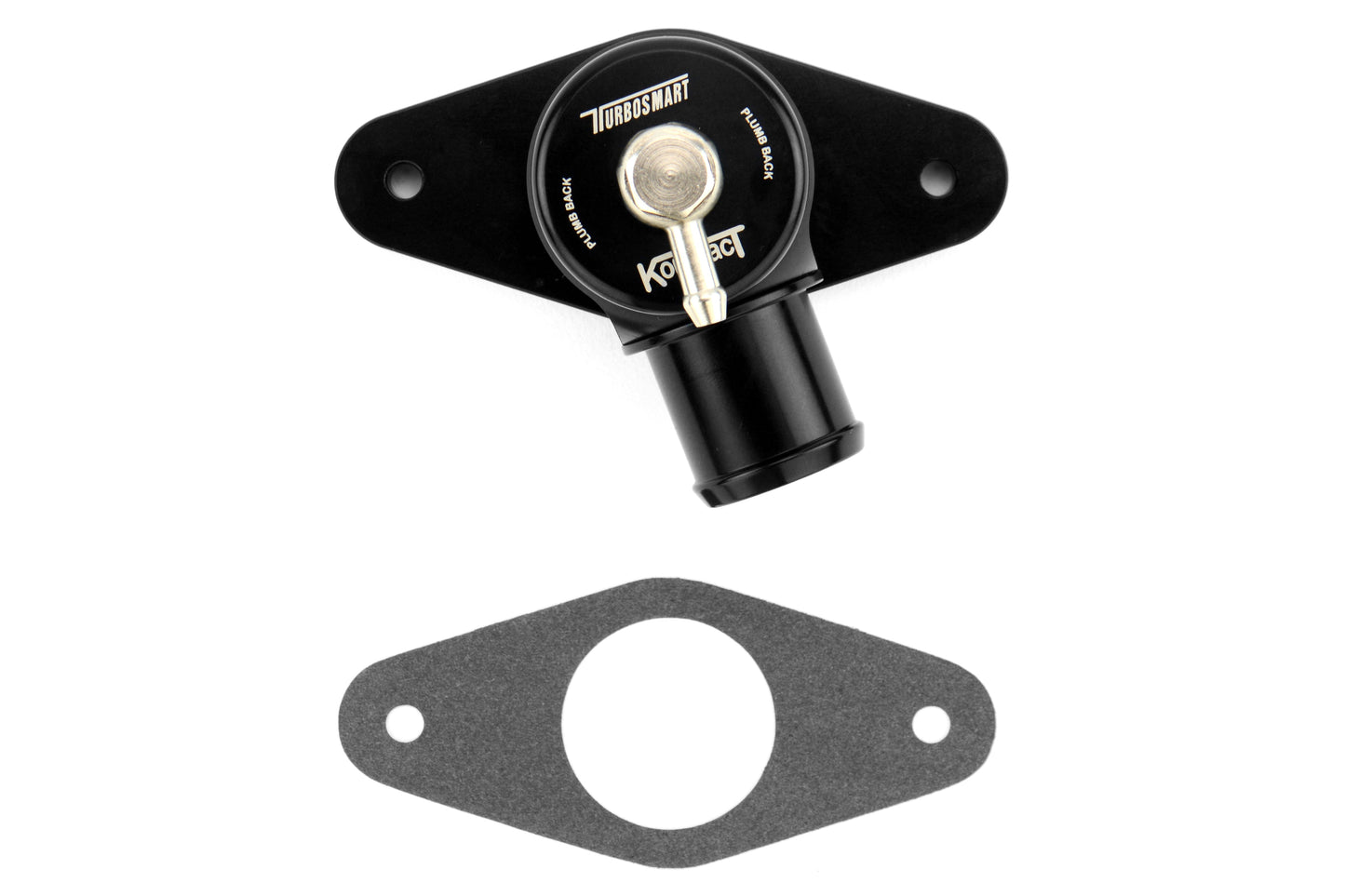Turbosmart Recirculating Blow Off Valve Kompact Plumb Back Black 2008-2014 Subaru WRX