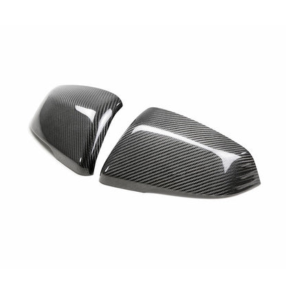 Seibon Carbon Fiber Mirror Caps - 2020-2024 Toyota Supra