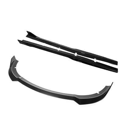 2015-Up Dodge Charger SRT Performance Front Splitter & Rocker Panel