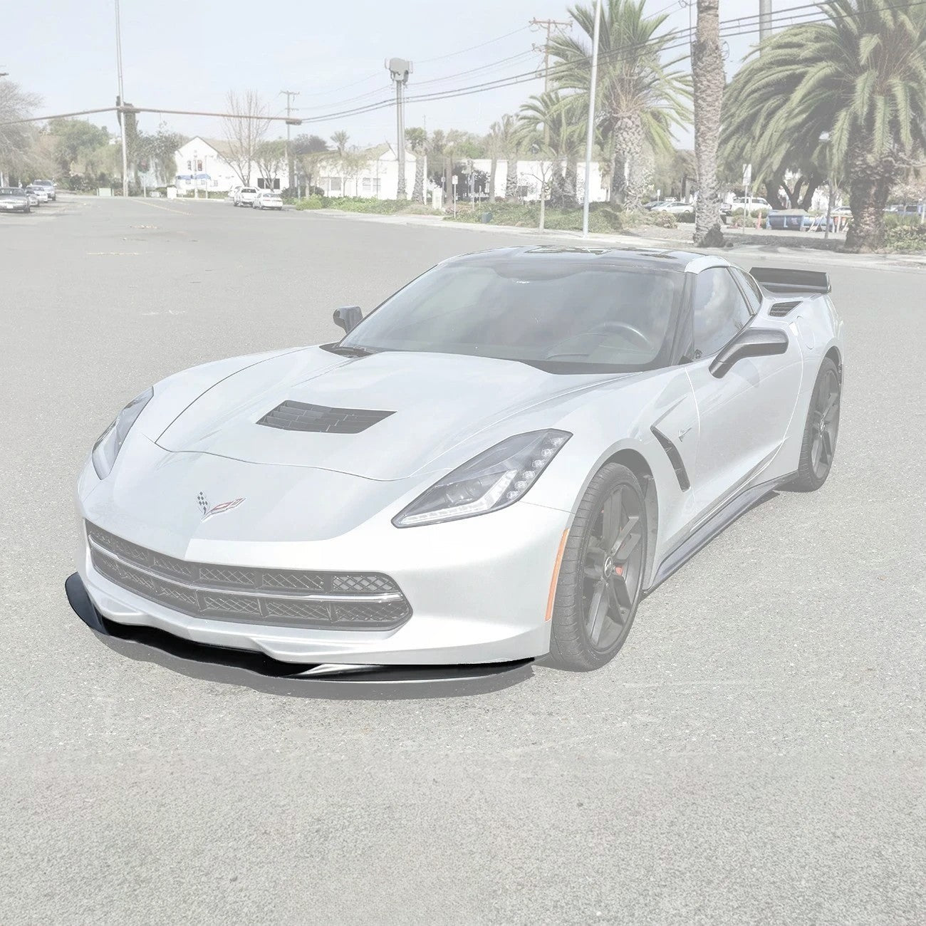 Corvette C7 Stingray EOS Preformance Package Front Splitter
