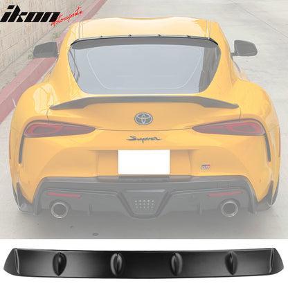 2000-2025 Toyota GR Supra MK5 V2 Unpaint TRD Trunk + Roof Spoiler ABS