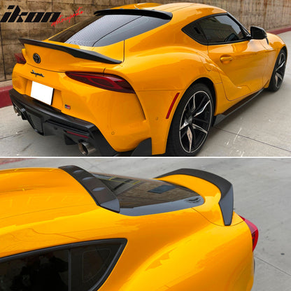 2000-2025 Toyota GR Supra MK5 V2 Unpaint TRD Trunk + Roof Spoiler ABS