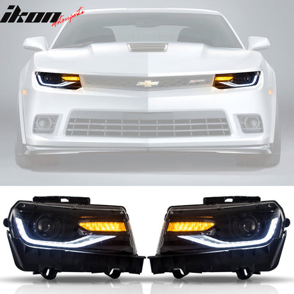 2010-2013 Chevy Camaro ZL1 Style Front Bumper w/ Headlights