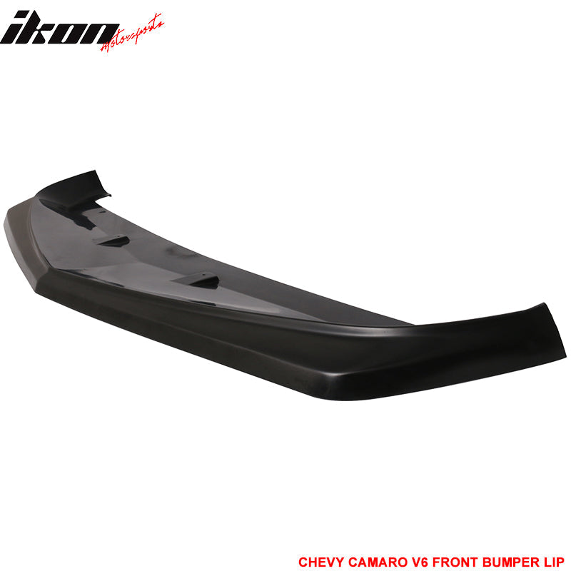 2010-2013 Chevrolet Camaro V6 Z28 Look Unpainted Front Bumper Lip PU