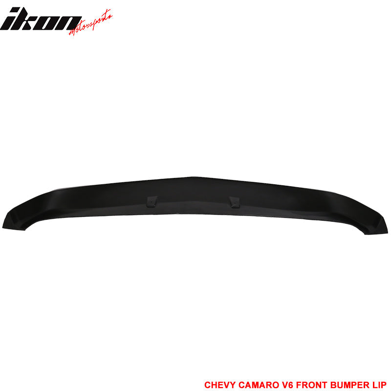 2010-2013 Chevrolet Camaro V6 Z28 Look Unpainted Front Bumper Lip PU