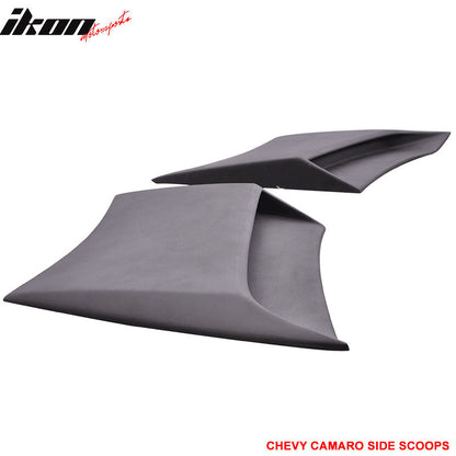 2010-2015 Chevy Camaro Xenon Style Side Rear Fender Vent Scoop PU