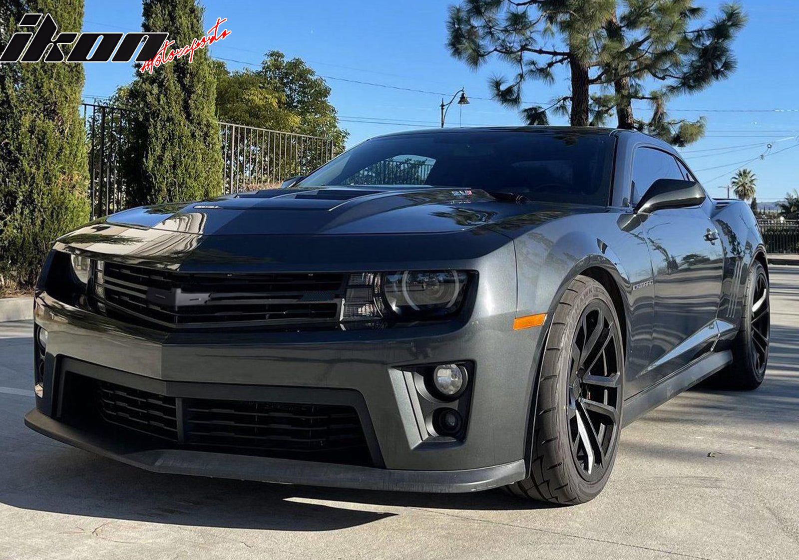2012-2015 Chevy Camaro ZL1 OE Style Unpainted Front Upper Grille PP