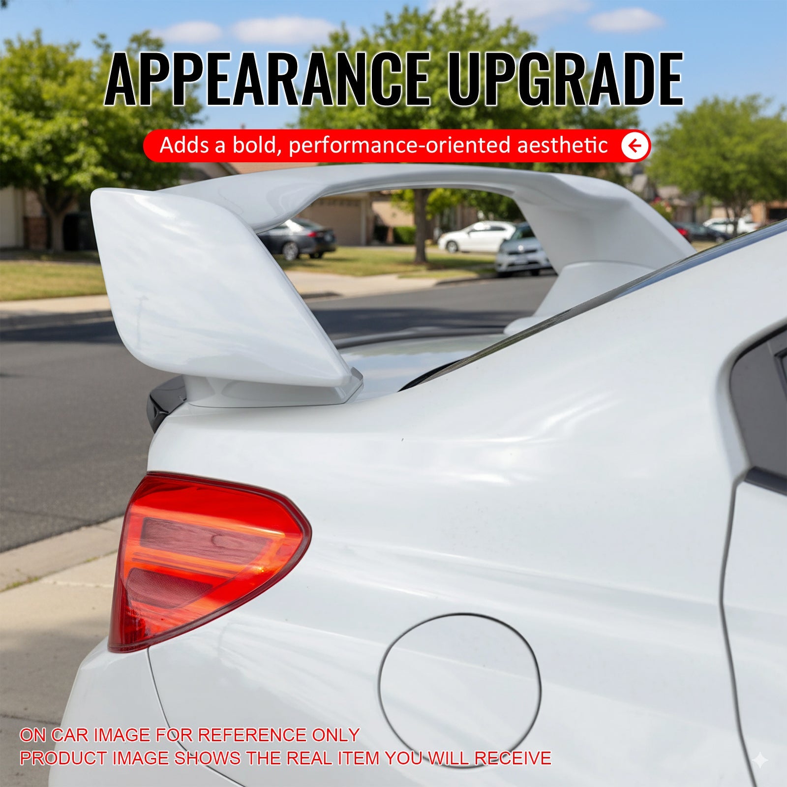 2012-2016 Subaru Impreza 2015-2021 WRX STI #K3X Blue 5PC Trunk Spoiler