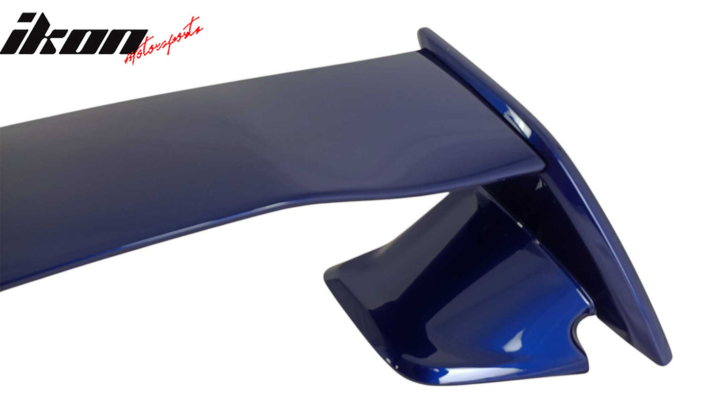 2012-2016 Subaru Impreza 2015-2021 WRX STI #K3X Blue 5PC Trunk Spoiler