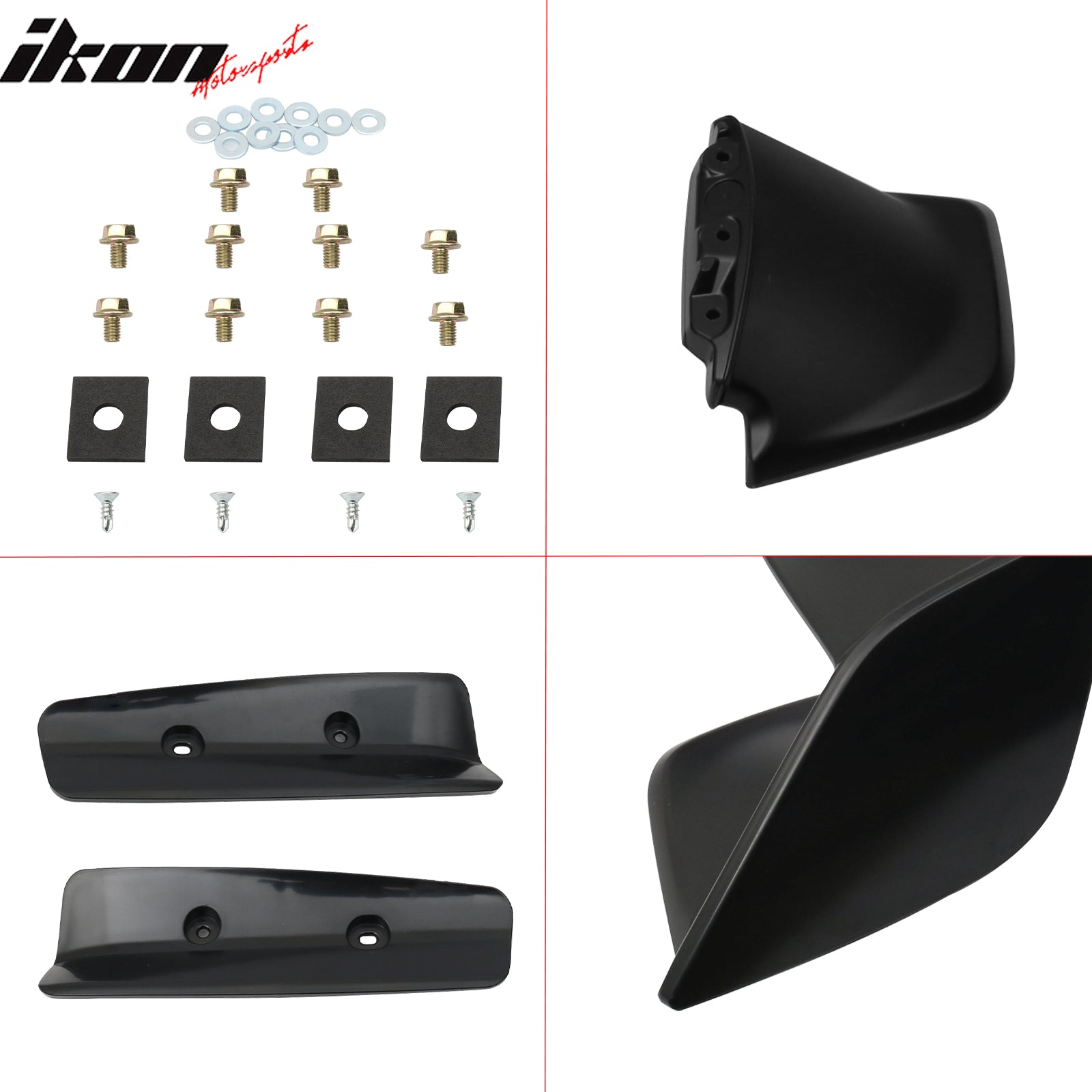 Fits 12-21 Subaru WRX OE STI ABS UnRear Trunk Spoiler