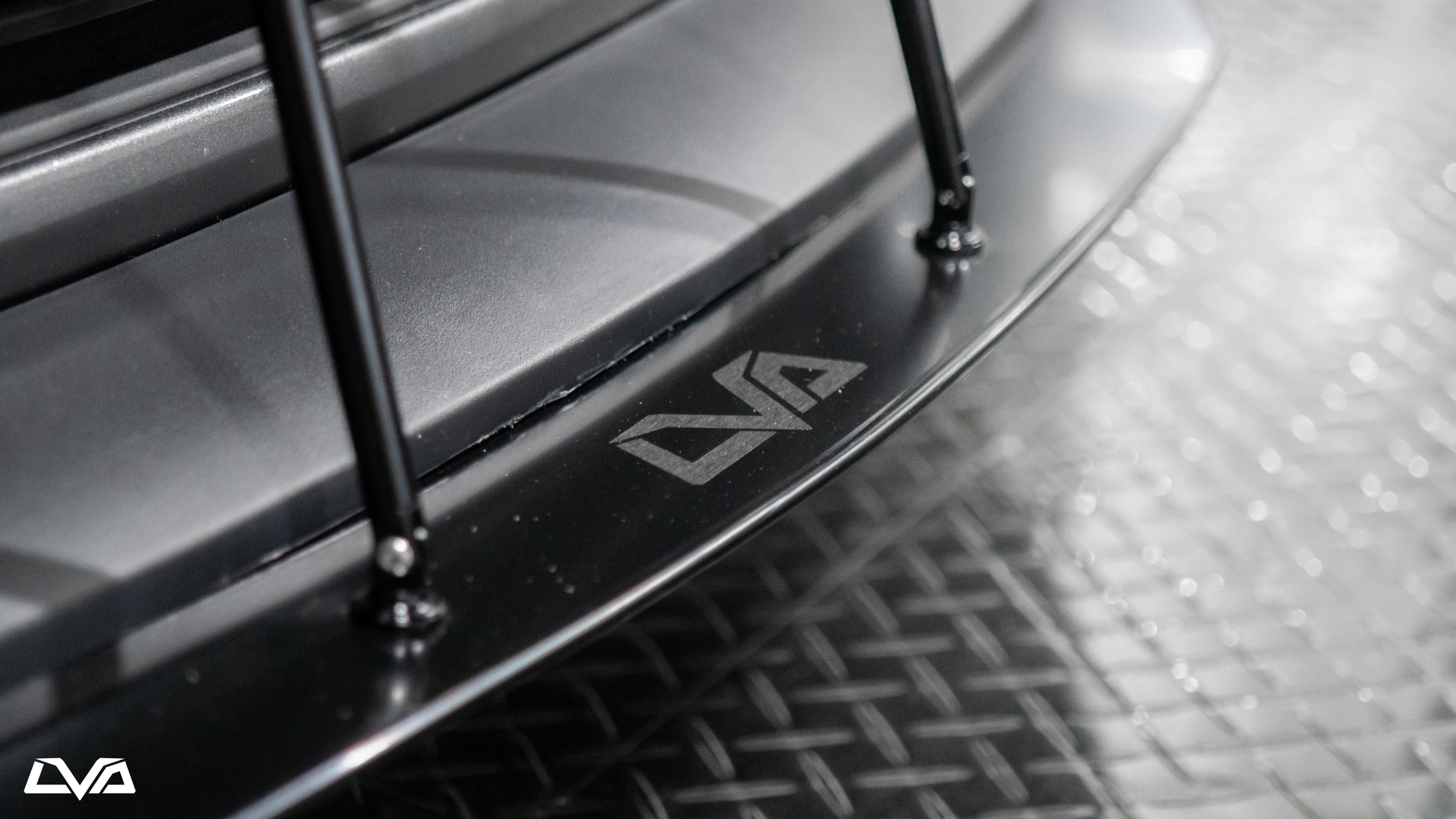 2013-2014 Ford Mustang Roush Front Splitter - LVA