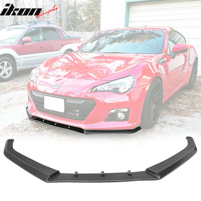 2013-2016 Subaru BRZ IKON V3 Style Front Bumper Lip Chin Spoiler PU