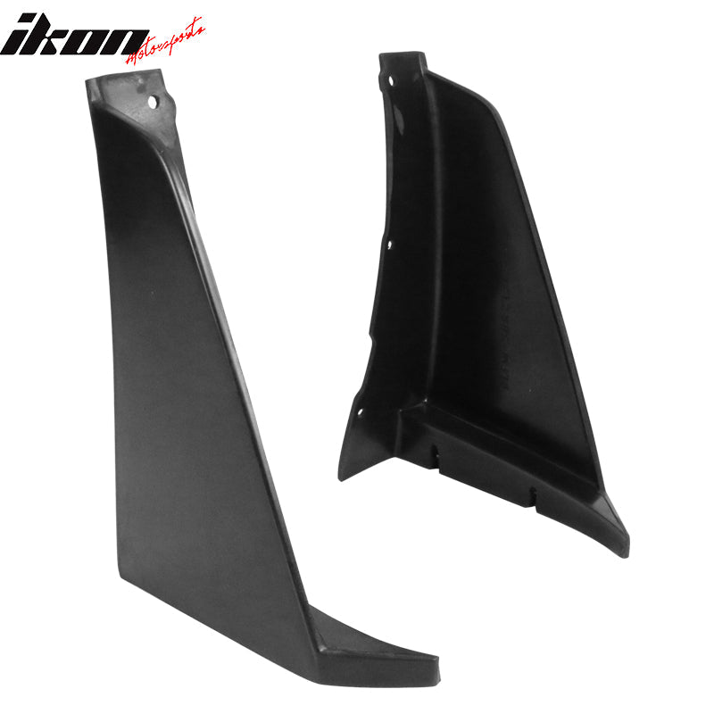2013-2016 Subaru BRZ Unpainted Front Bumper Lip Winglets 2PC PU
