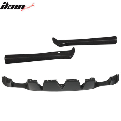 2013-2020 Scion FRS OEM Style Unpainted Black Rear Diffuser Aprons ABS
