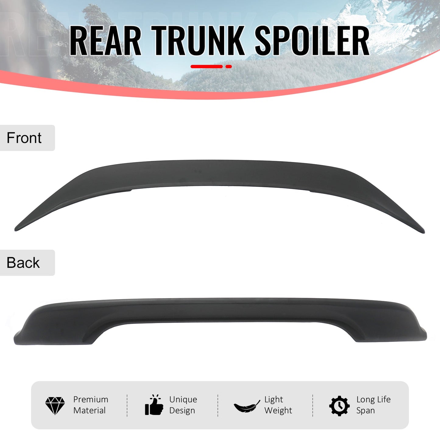 2013-2020 Scion FRS/BRZ/Toyota 86 TRD Style Trunk Spoiler
