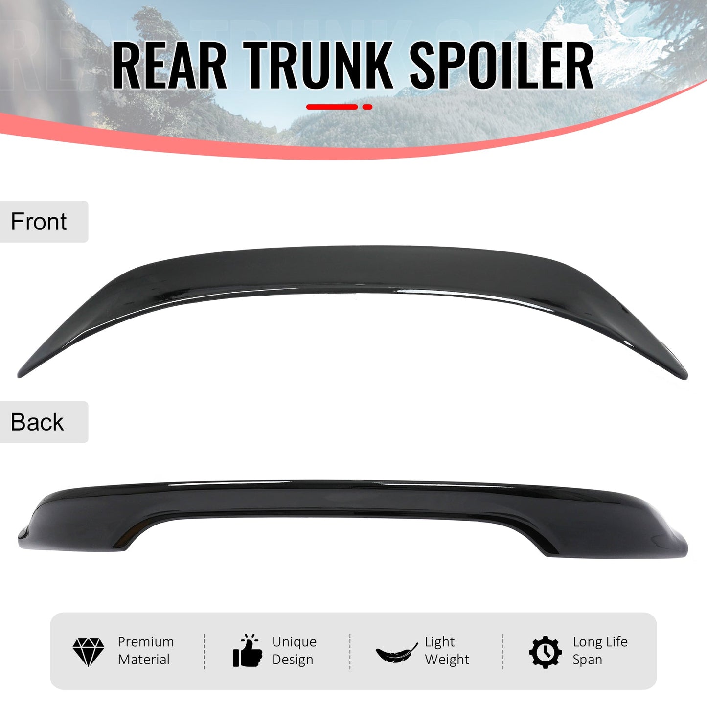 2013-2020 Scion FRS/BRZ/Toyota 86 TRD Style Trunk Spoiler