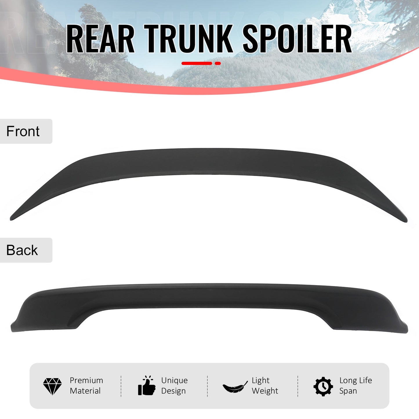 2013-2020 Scion FRS/BRZ/Toyota 86 TRD Style Trunk Spoiler