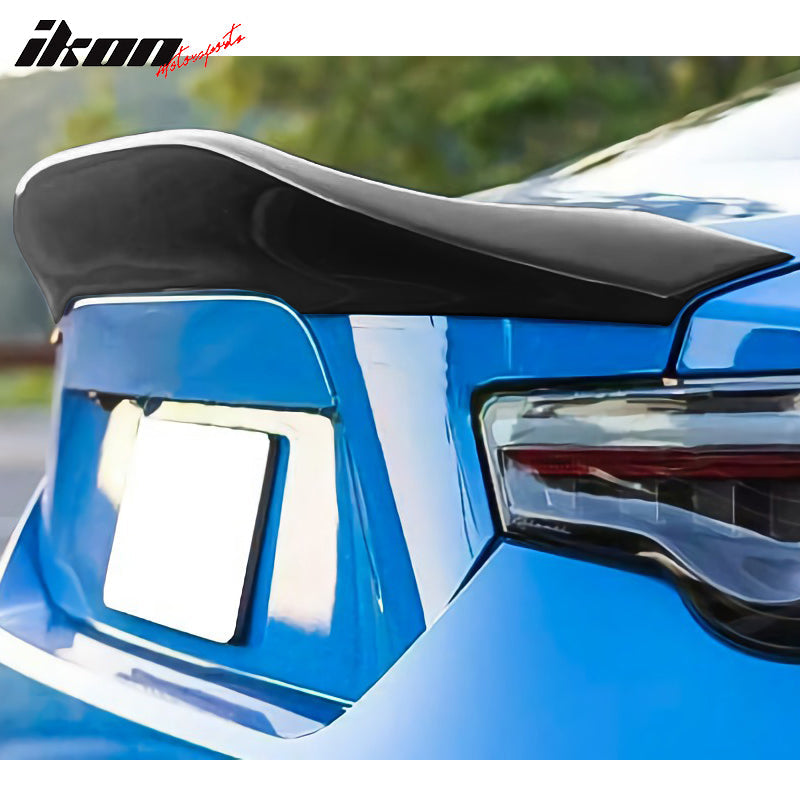2013-2020 Subaru BRZ FRS GT86 #D4S Black L Style Trunk Spoiler ABS