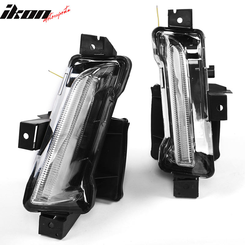 2014-2015 Chevy Camaro 1LE Style Front Bumper Cover w/ Amber Fog Light