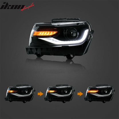 2014-2015 Chevy Camaro SS Style Front Bumper w/ Fog Lamps & Headlamps