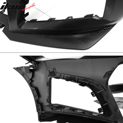 2014-2015 Chevy Camaro ZL1 Style Front Bumper Cover W/ DRL Fog Light