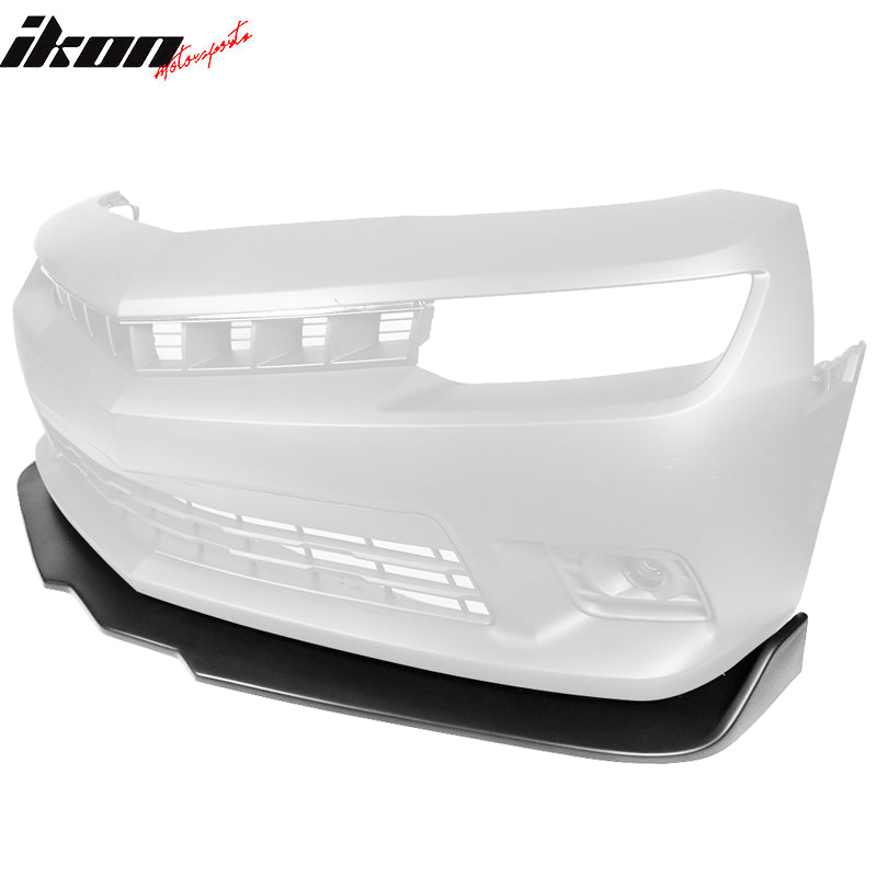 2014-2015 Chevy Camaro SS Ikon Style Front Bumper Lip Unpainted PP