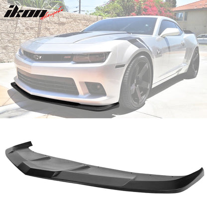 2014-2015 Chevrolet Camaro SS Front Lip 1LE Style Unpainted Lip Spoiler PU