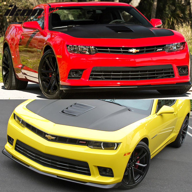 2014-2015 Chevrolet Camaro SS Front Lip 1LE Style Unpainted Lip Spoiler PU