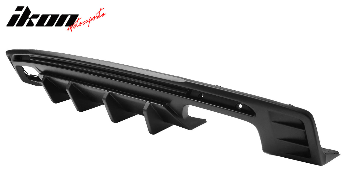 2014-2015 Camaro 6th ZL1 Style Rear Bumper + 3PC Diffsuer w/ Reflector