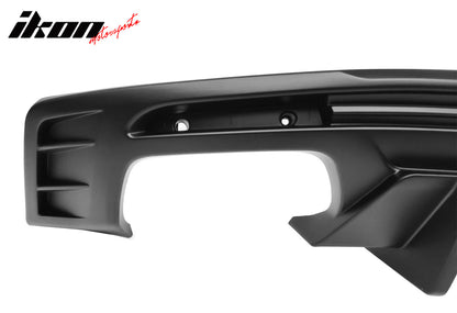 2014-2015 Camaro 6th ZL1 Style Rear Bumper + 3PC Diffsuer w/ Reflector