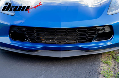 2014-2019 Chevy Corvette Gloss Black C7 Z06 Front Bumper Grille ABS